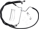 Extended Length Black Vinyl Brake Line Kit [2/2]