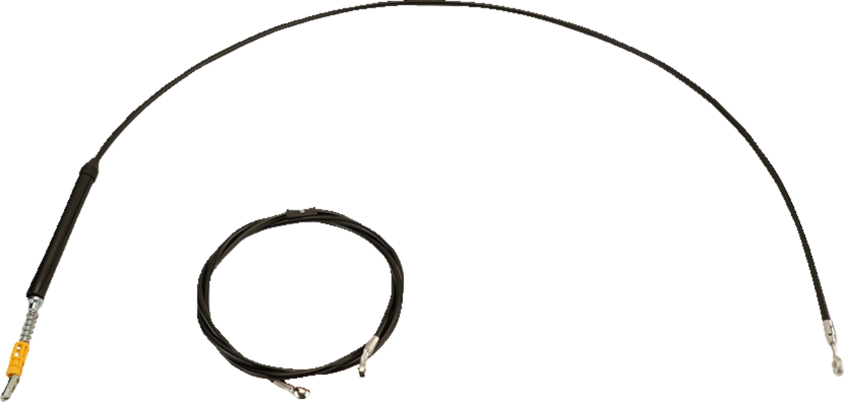 Standard Black Vinyl Handlebar Cable/Brake Line Kit — Ape Hanger