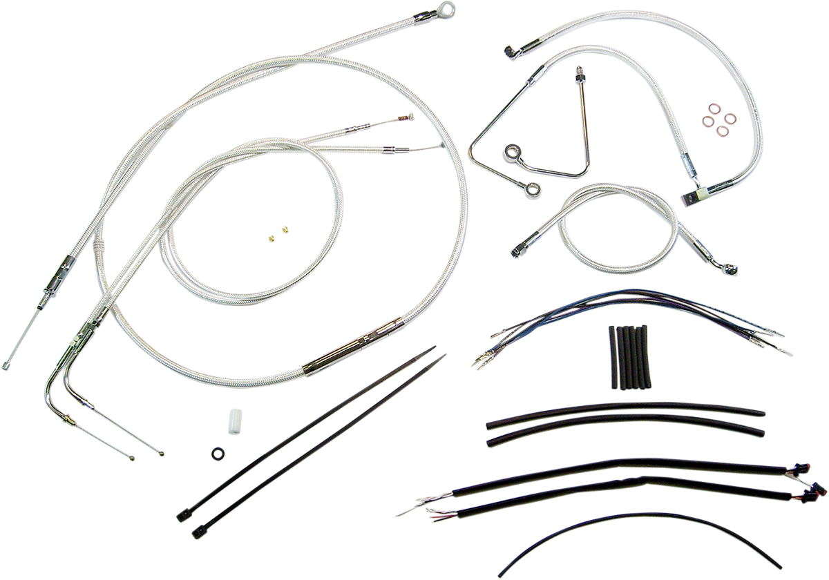 Sterling Chromite II® Designer Handlebar Installation Kit - 12"-14" - '14-'15 FLH