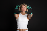 Strapped Stocker Jade Gloves