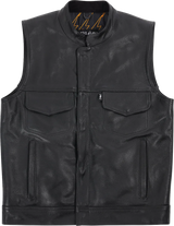 Mulholland Leather Riding Vest