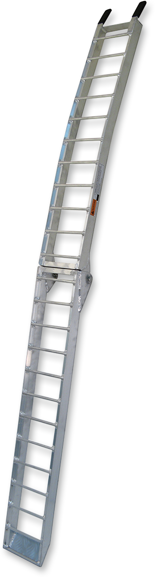 7’ X 8" Arched Aluminum Folding Ramp