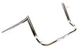 Assault 12" Chrome meathook handlebar by Factory 47 Cycles