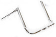 Assault 16" Chrome meathook handlebar by Factory 47 Cycles