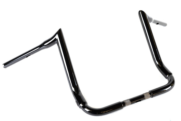 Assault 14" Black meathook handlebar by Factory 47 Cycles