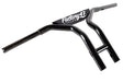 MX47 Pullback T-Bar 12" Black with Pad handlebar by Factory 47 Cycles