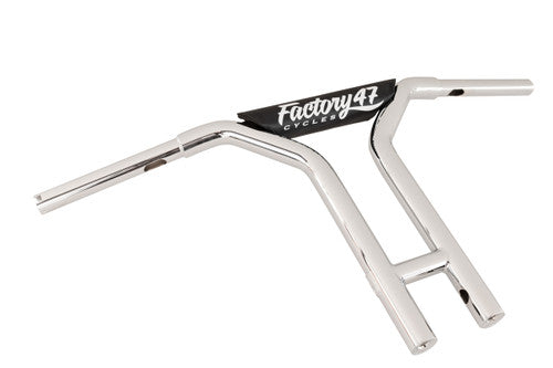 MX47 Straight T-Bar 14" Chrome with Pad