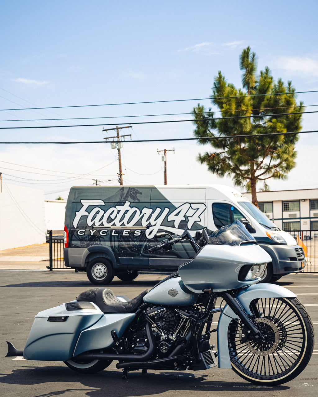 47 Jurock Signature 7" Road Glide Dark Windshield