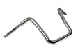 Drifter Series 12" Chrome round handlebar by Factory 47 Cycles