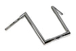 Throttle Series 14" Chrome miter handlebar by Factory 47 Cycles