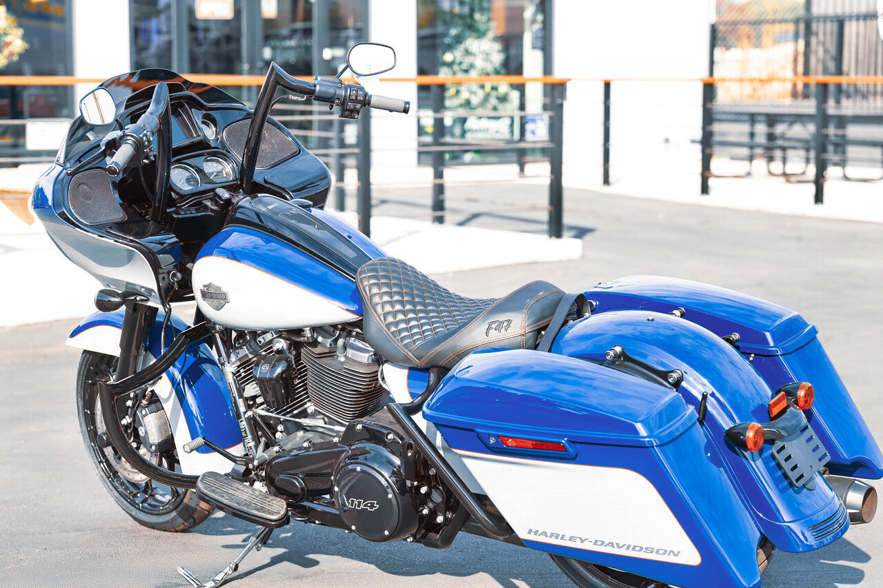 Anarchy Saddlebag Guard Highway Bar for Harley Baggers – Factory 47