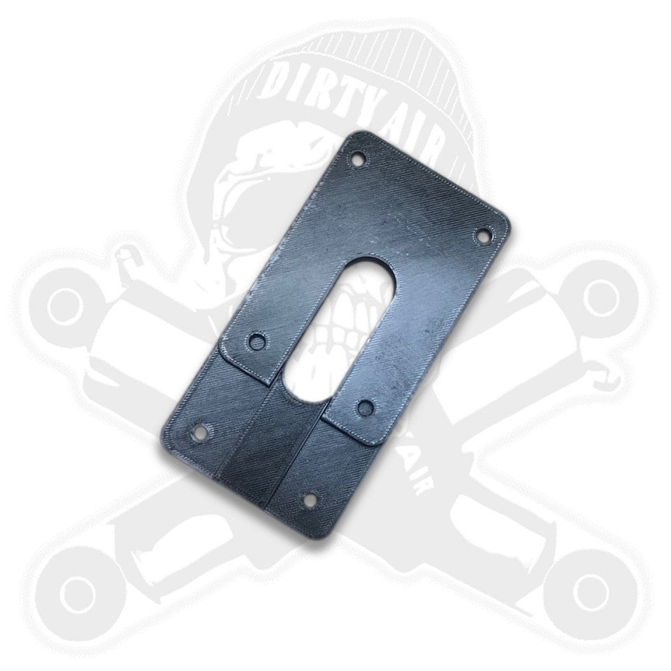 CVO Boom Audio Connector Relocation Block Off Plate