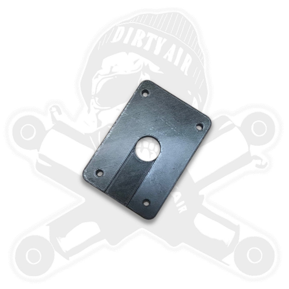 CVO Boom Audio Connector Relocation Block Off Plate