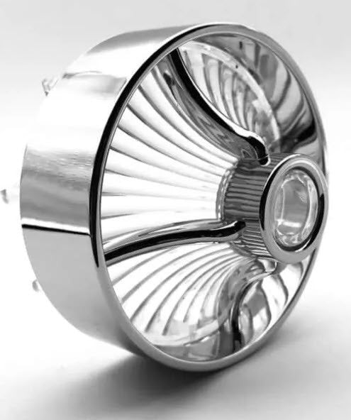 Screw In Style Big Chrome Clear Turbine (FREE SHIPPING)