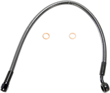 Brake Line - 10 mm-35° - 17" - Black Pearl