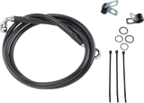 Extended Length Black Vinyl Brake Line Kit [2/2]