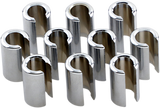 Chrome/Zinc Spoke Wheel Weights