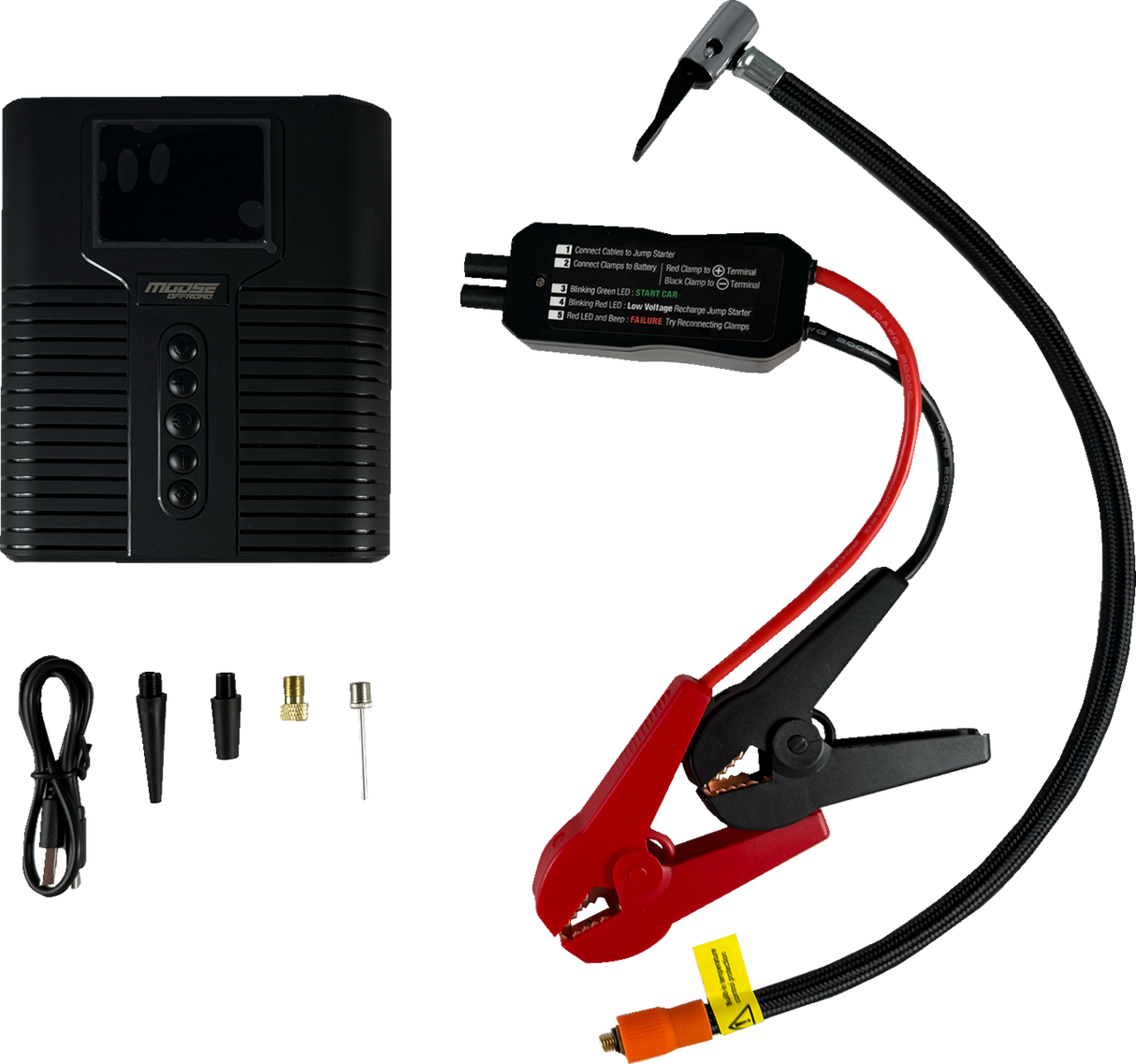 Jump Starter with Air Compressor