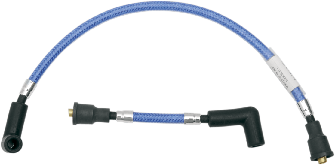Spark Plug Wires - Candy Apple Blue - '65-'99 FX/FL