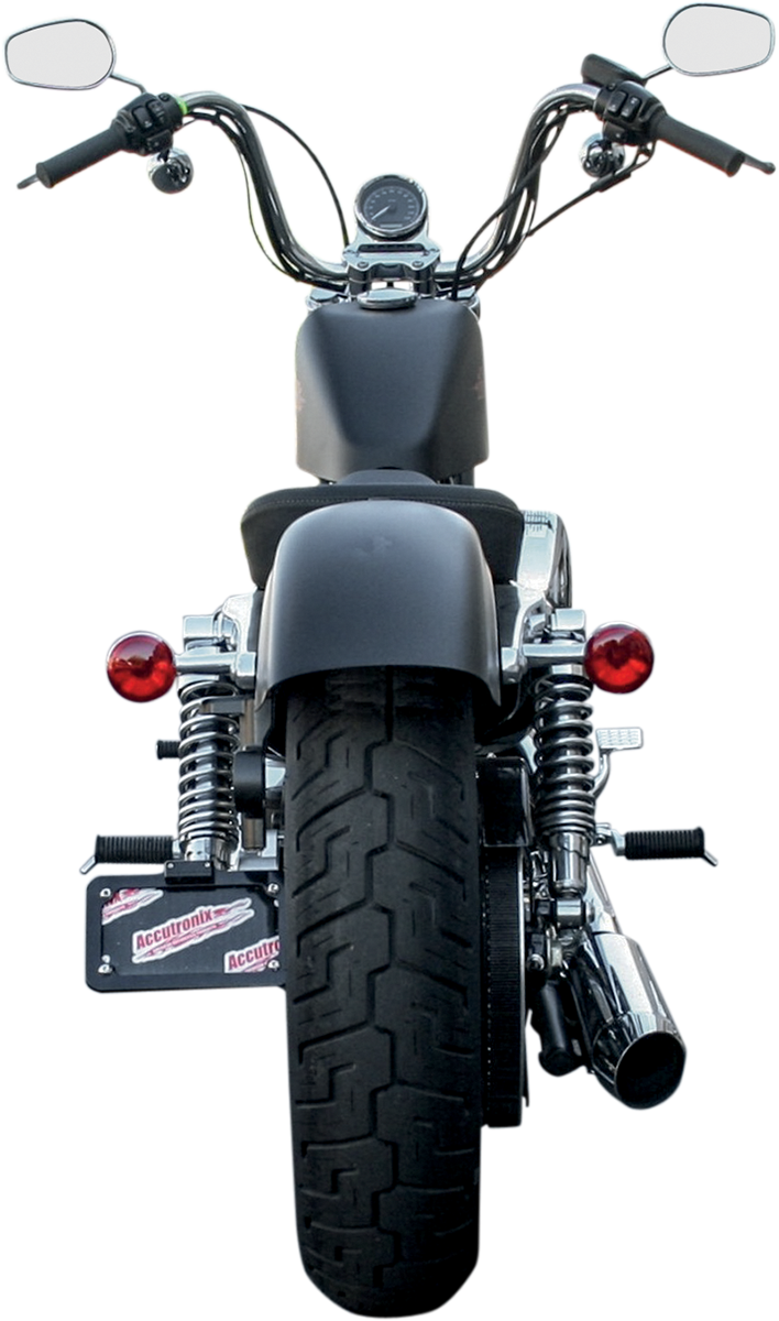 Side Mount License Plate with LED Tag Light