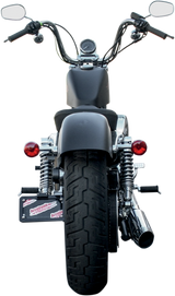 Side Mount License Plate with LED Tag Light
