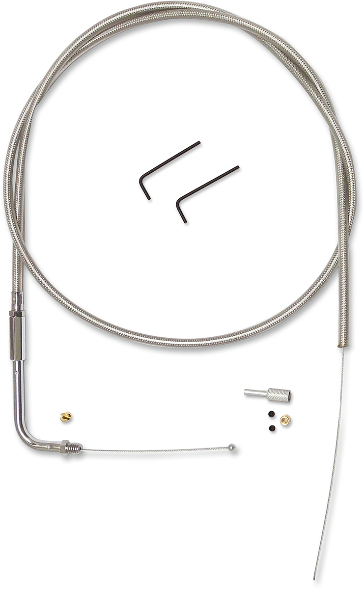BYO™ Build Your Own™ Control Cable Kit - Throttle/Idle - Stainless Steel