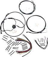 XR Handlebar Installation Kit - 15"-17" Ape Hangers - '09-'12 FLTRSE - Black