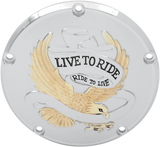 Live To Ride Derby Cover