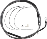 High-Efficiency Polished KARBONFIBR Clutch Cable - 69-3/4"