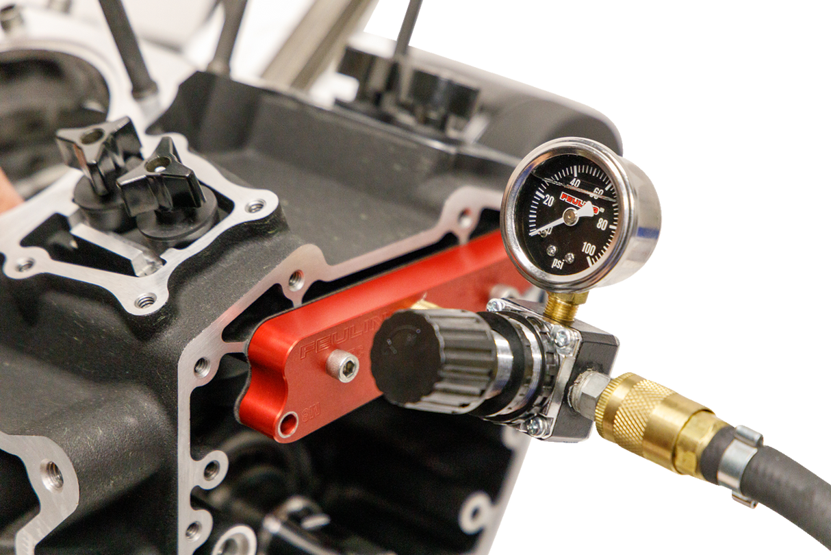 Assembled Engine Case Piston Cooling Jet Pressure Tester
