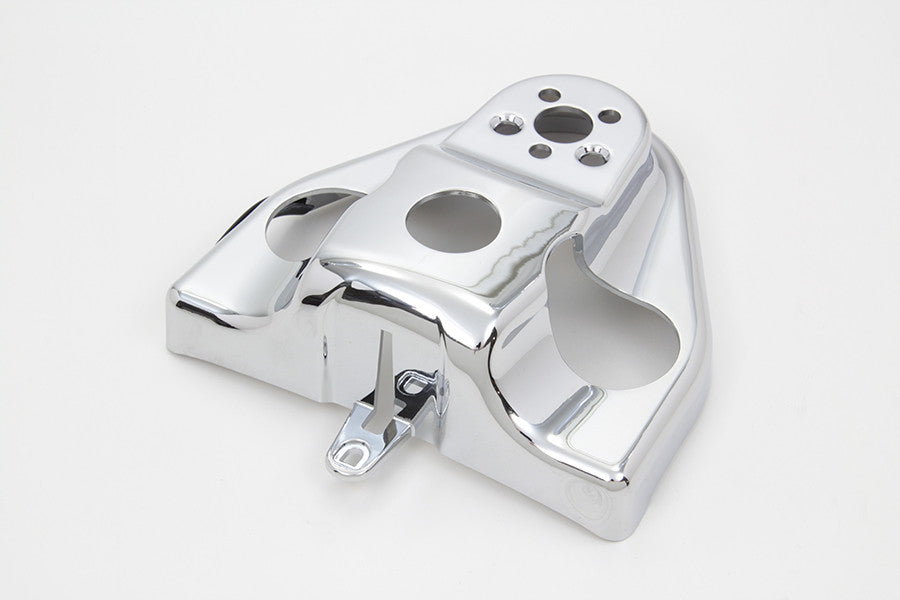 2014-Up Road King Chrome T-Bar Chrome Handlebar Riser Cover