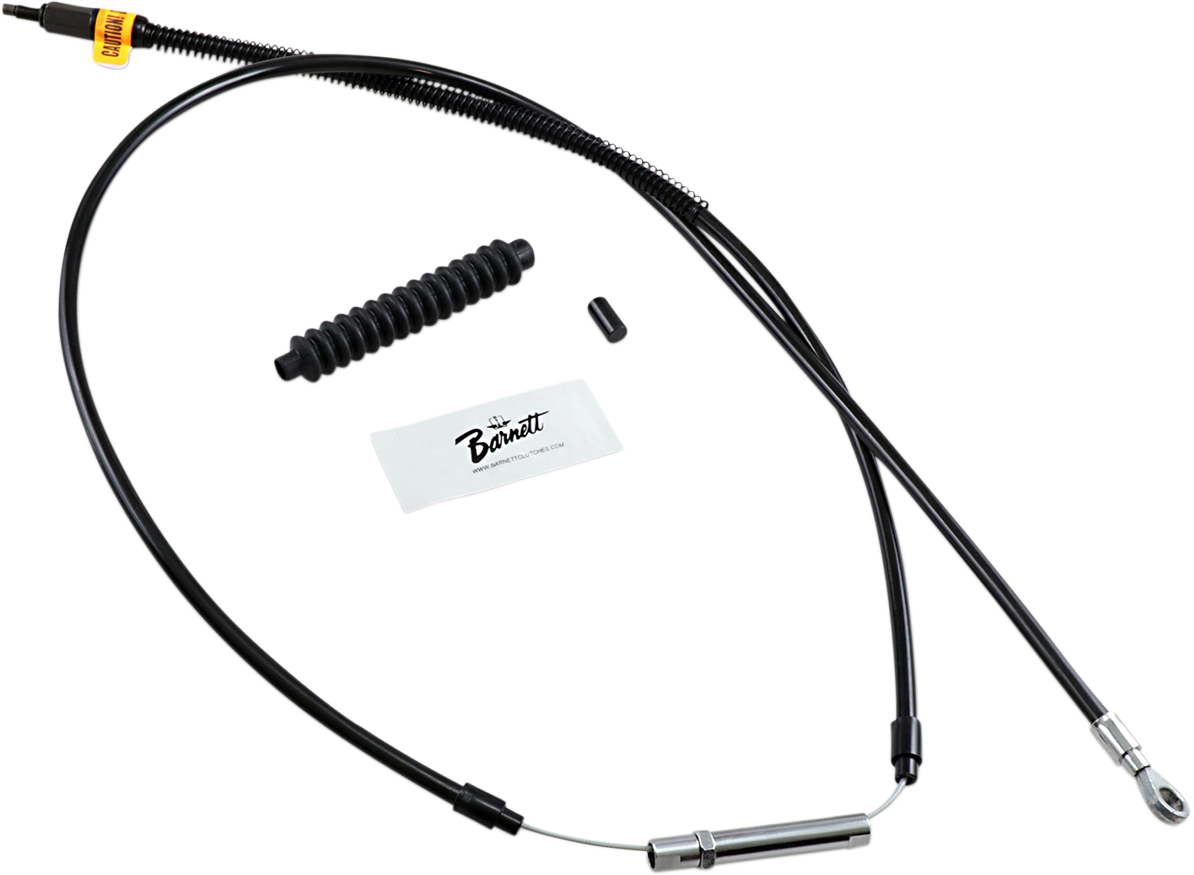 High-Efficiency Black Vinyl Clutch Cable