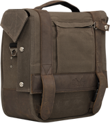 Voyager Detachable Waxed Cotton Saddlebag