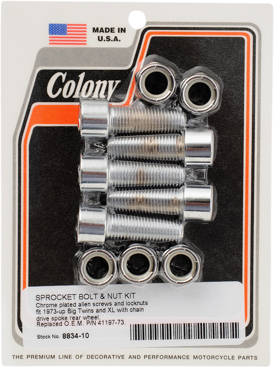Rotor, Sprocket and Belt Mounting Hardware Kit