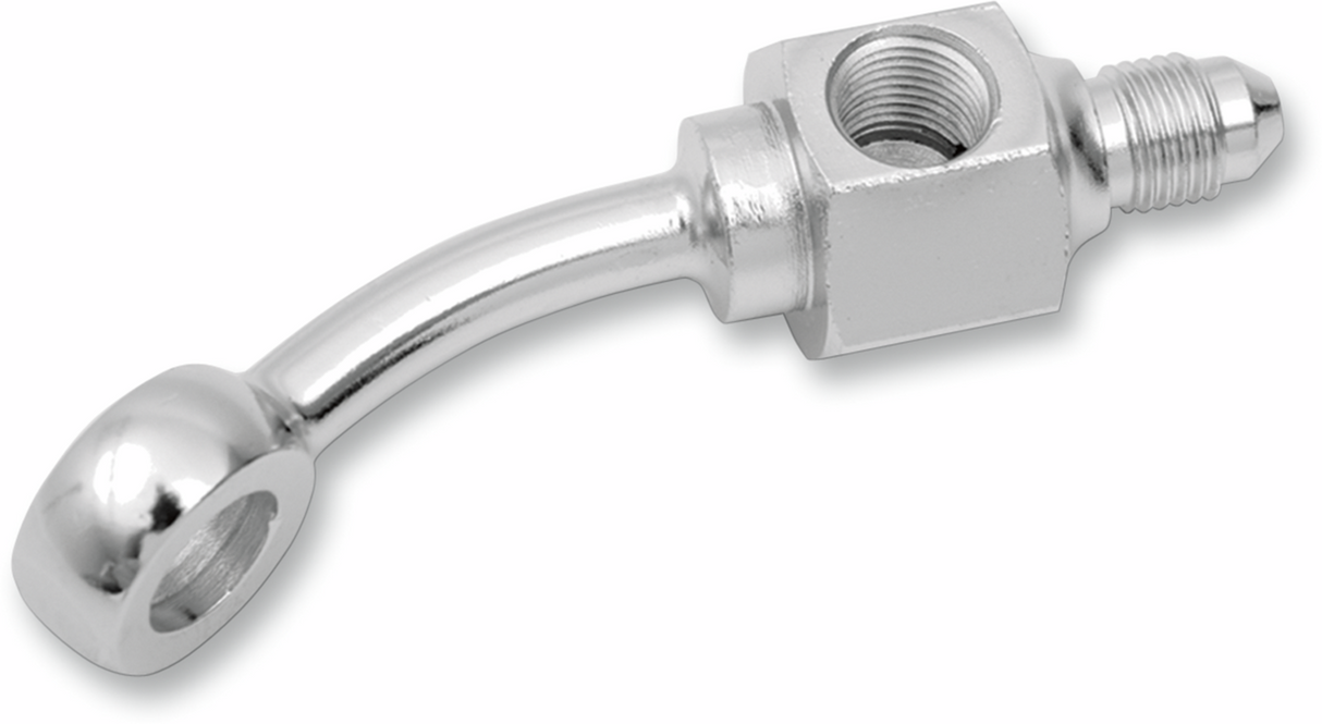 Chrome Steel Banjo Fitting