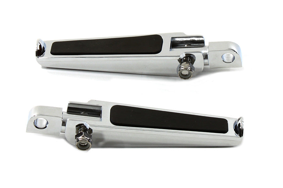 Chrome Chopper Style Footpeg Set