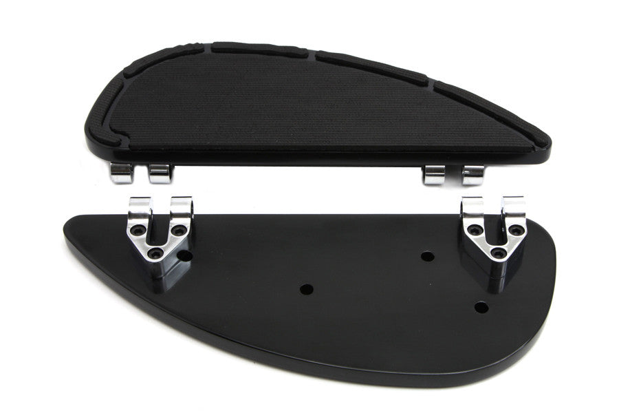 Black Oval Driver Footboard Set