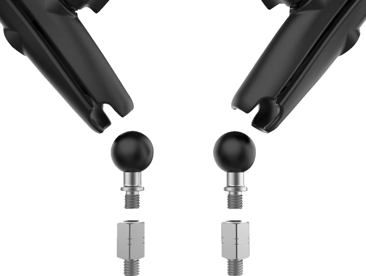 Tough-Mirror™ Kit with M10-1.25 Bases/M10-1.5 Adapters - Long Arm