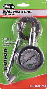 Dual Head Dial Tire Gauge
