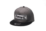 Factory 47 Gray Logo Snap Back Hat FREE SHIPPING