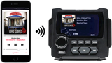 Powered Bluetooth® AM/FM Gauge Mount Radio with LED Color Display