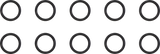 Cylinder Base and Dowel Case O-Ring