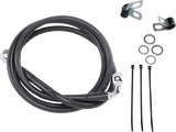 Extended Length Black Vinyl Brake Line Kit [2/2]