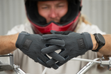 Moto Hybrid Phantom Flame Road Gloves