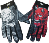 Good N Evil Skulls Gloves