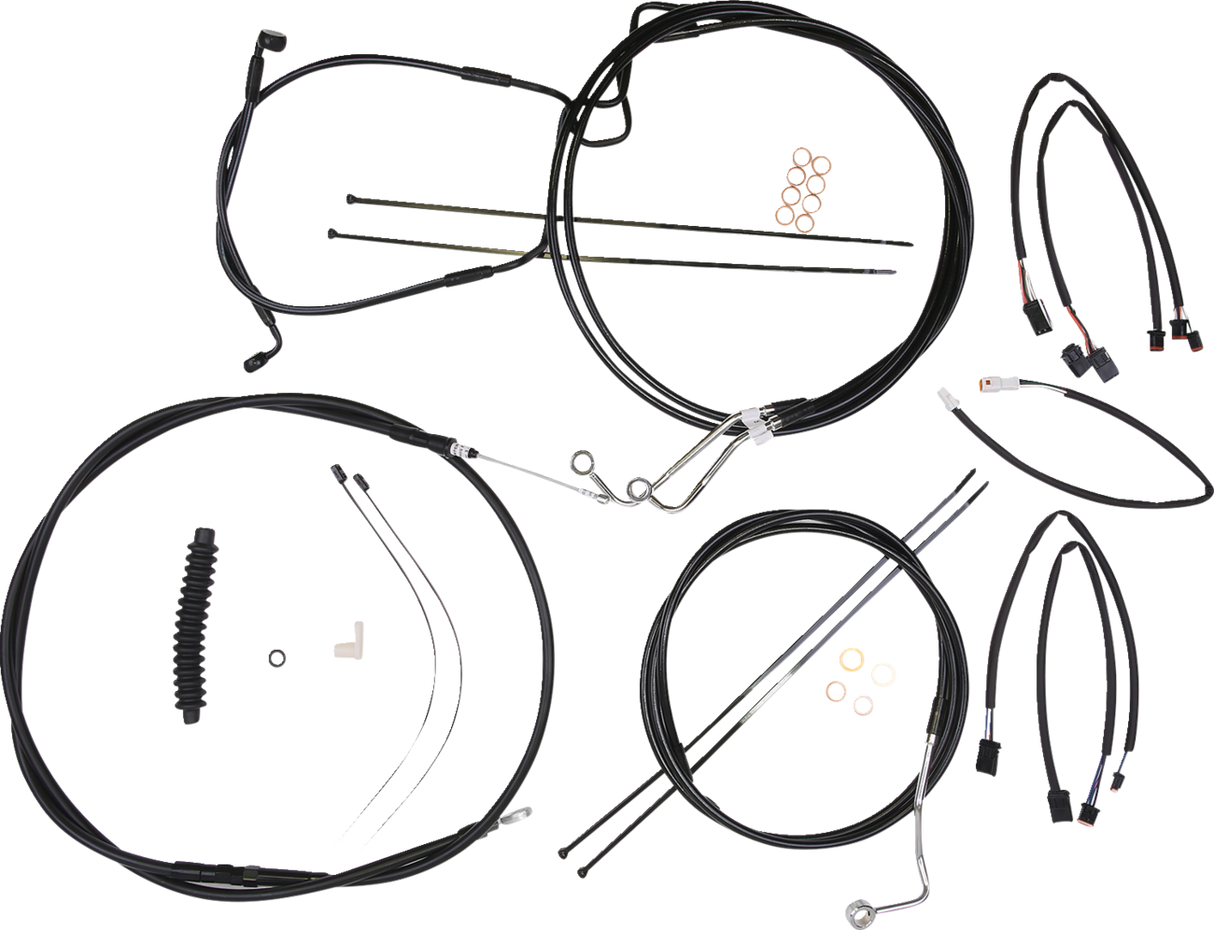 XR Handlebar Installation Kit - 12"-14" Ape Hangers - '21-'24 FLHRXS - Black