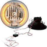 Snake-Eye Headlamp w/ LED Turn Signals and Control Module