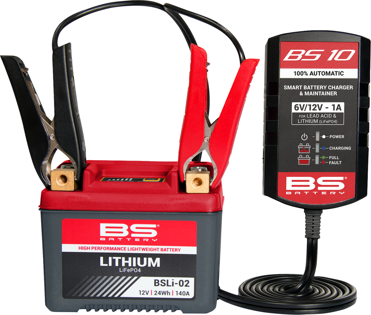 BS10 Smart Battery Charger & Maintainer