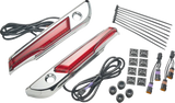 Lighted Saddlebag Hinge Covers