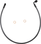 Brake Line - Front - 12 mm - 90° - 28" - KARBONFIBR